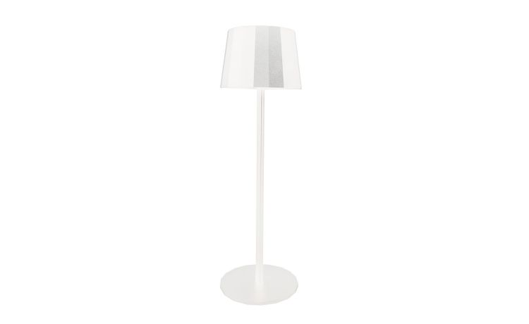 Paige lampada da esterno LED bianca h38 cm--Bianco-Ferro