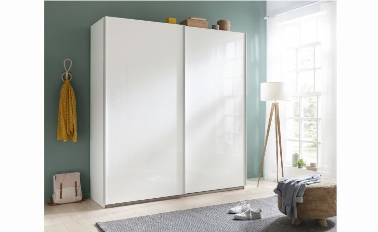 Unico armadio scorrevole colore bianco lucido L250cm