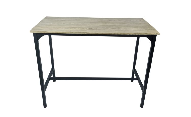 Piper tavolo bar rovere--Legno chiaro-Mdf-92 cmx120 cm