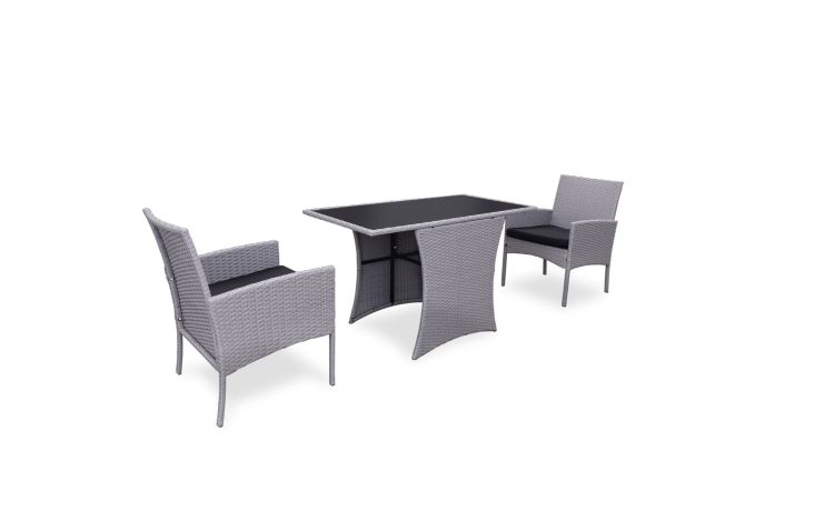 Hawaii set in rattan-2 poltrone