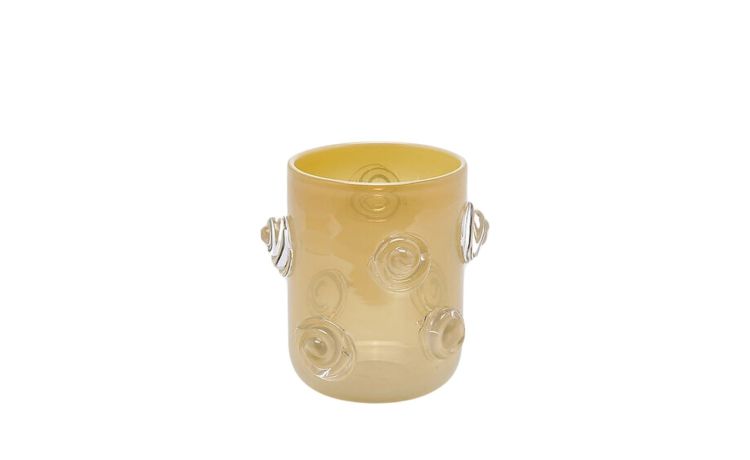 Vaso rose giallo h27