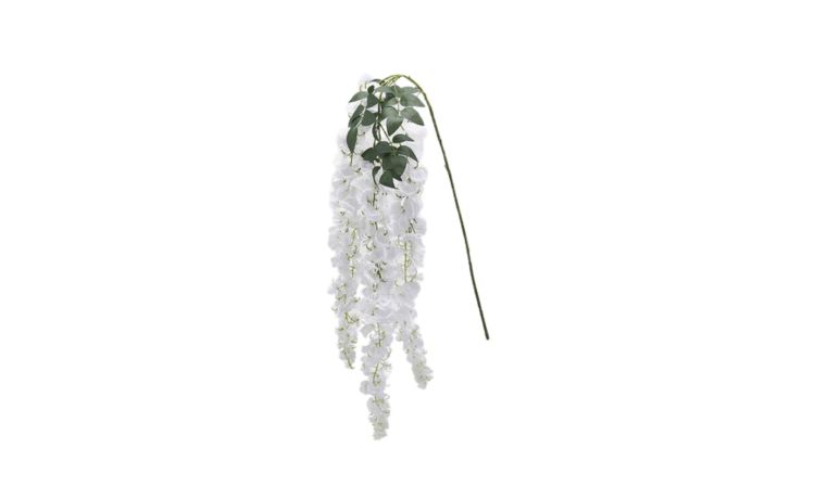 Glicine ramo bianco x3 h150--Bianco-Plastica