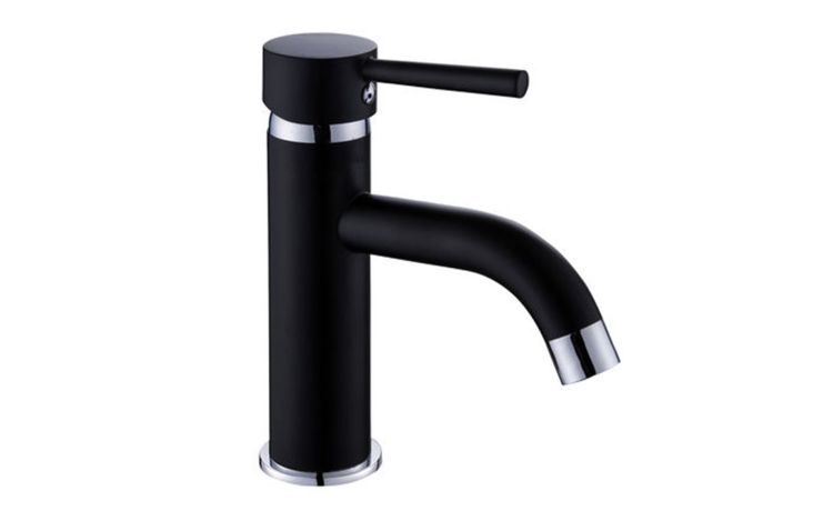 Brenta miscelatore monoforo nero--Nero