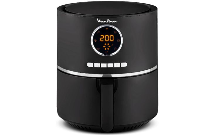 Moulinex Friggitrice ad aria Air Fry Ultra Black Glossy-Capacità 4