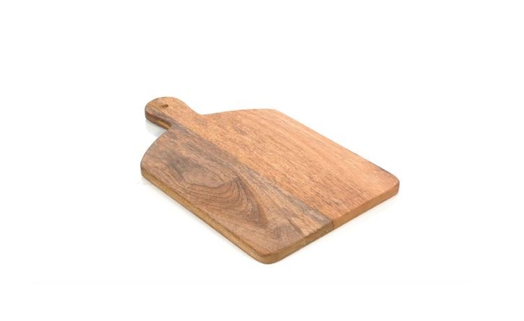 Dish tagliere in legno con manico 25x40 cm