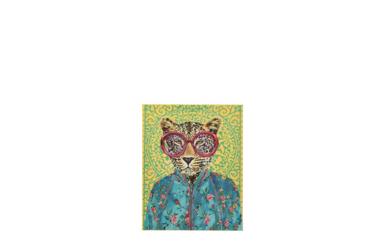 Pop canvas figura tigre 40x50 cm--Multicolore-Canvas-50 cmx40 cm