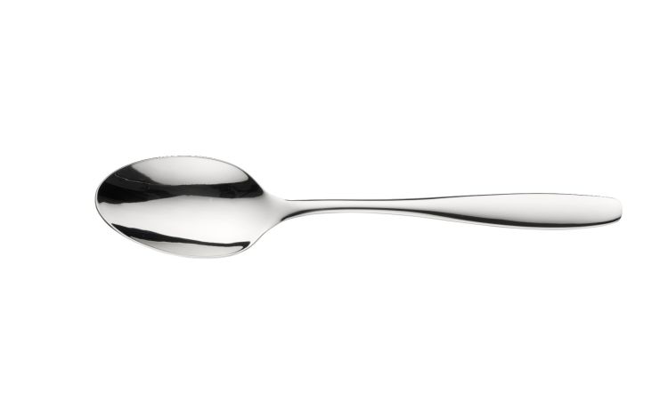 Ponza cucchiaio in acciaio inox 18/10--Argento-Acciaio inox