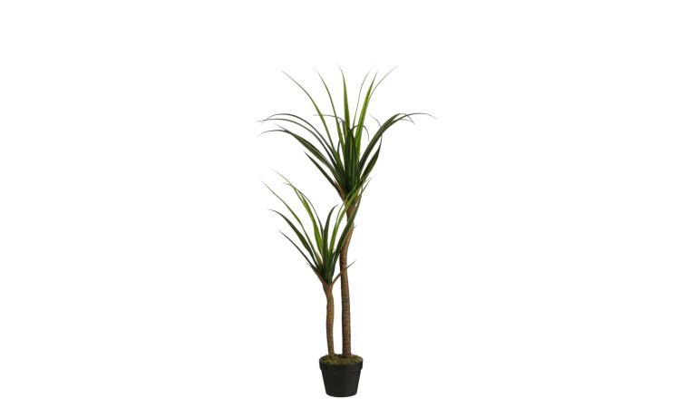 Pandanus con vaso h120 cm--Verde-Poliestere
