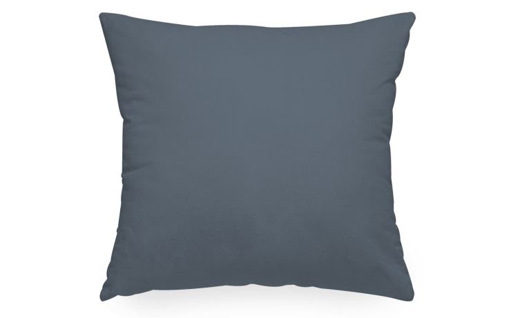 Retain cuscino blu in cotone organico 50x50 cm