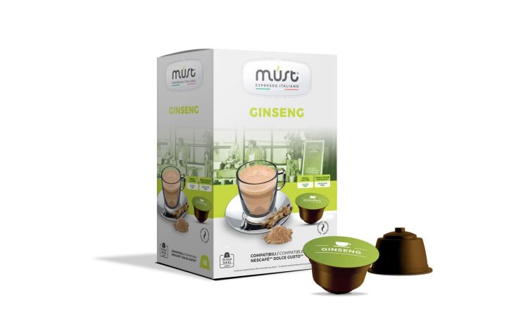 Must-Box 16 capsule Ginseng - compatibili Dolce Gusto®.