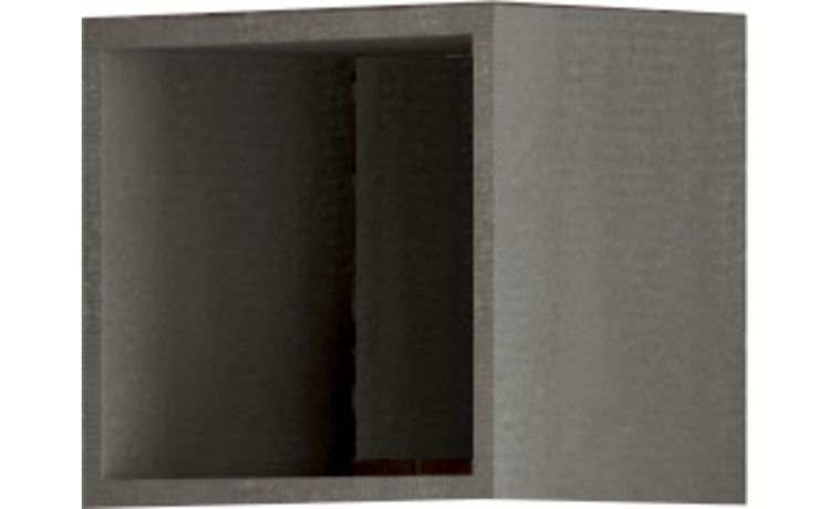 Street cubotto in legno grigio -In pannello-Grigio scuro-Legno-36 cmx36 cm