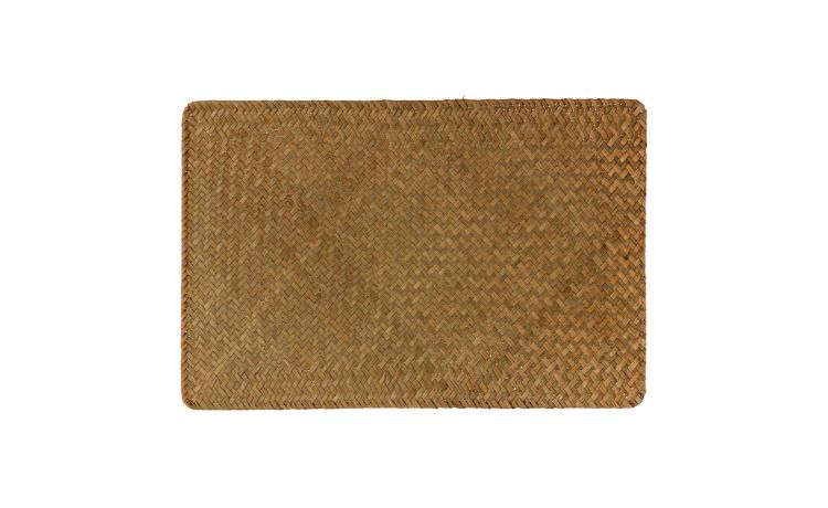Jill tovaglietta in fibra marrone 45x30 cm--Marrone-Fibra naturale-30 cmx45 cm