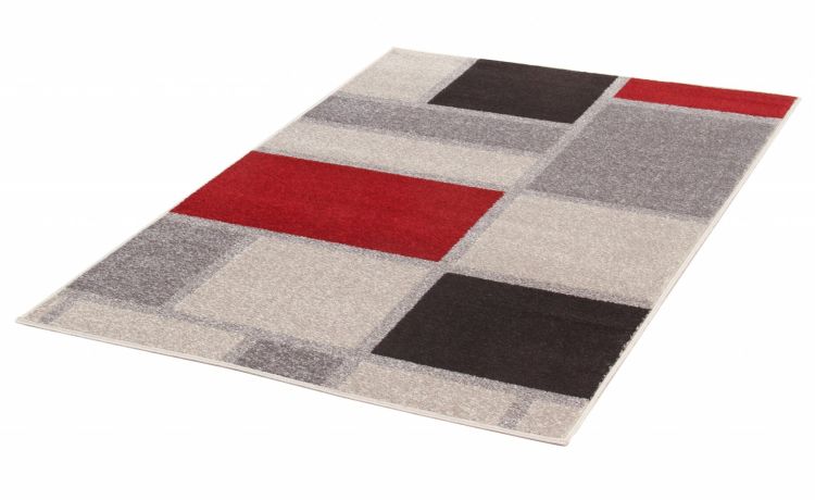 Casa H tappeto moderno geometrico 200x290 cm- -Multicolore-Polipropilene-290 cmx200 cm