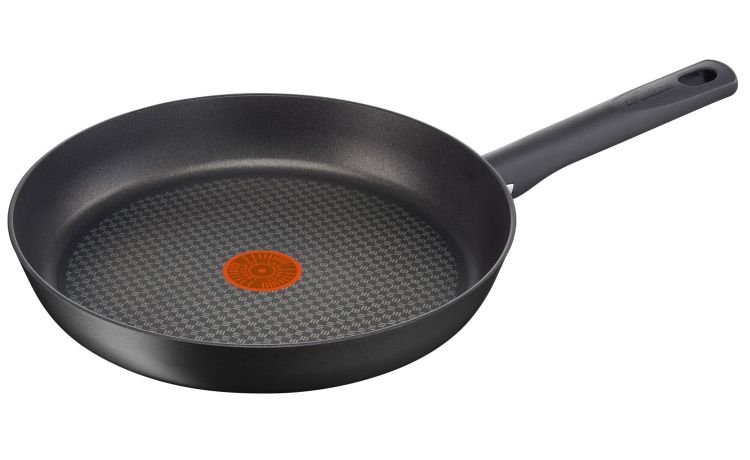Rigenera padella antiaderente in alluminio nero  Ø28 cm - -Nero-Alluminio riciclato