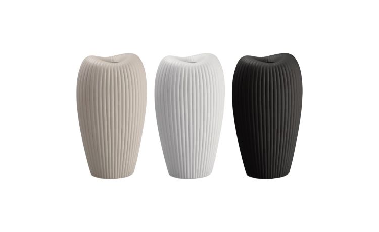 Tribeca vaso in ceramica h43 cm----43 cmx21 cm