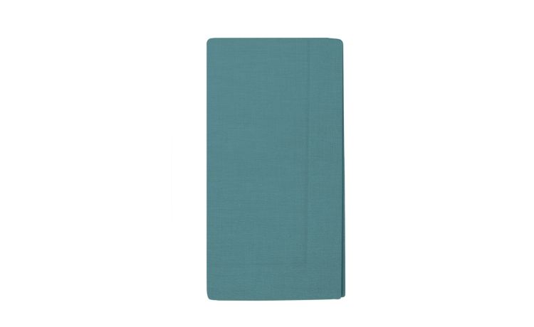 Retain set 2 tovaglioli in lino e cotone verde- --87% Cotone;13% Lino