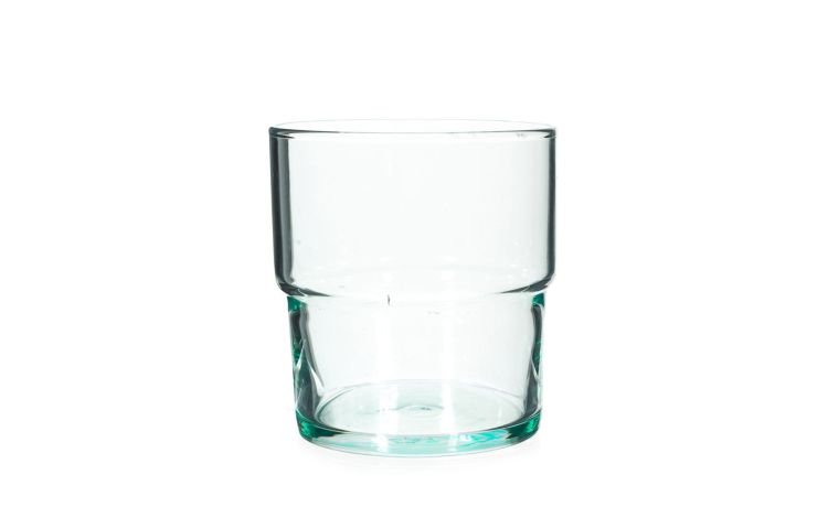 Hill set 4 bicchieri in vetro riciclato 300 ml