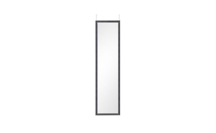 Bea specchio nero h120 cm--Nero-Plastica-120 cmx30 cm