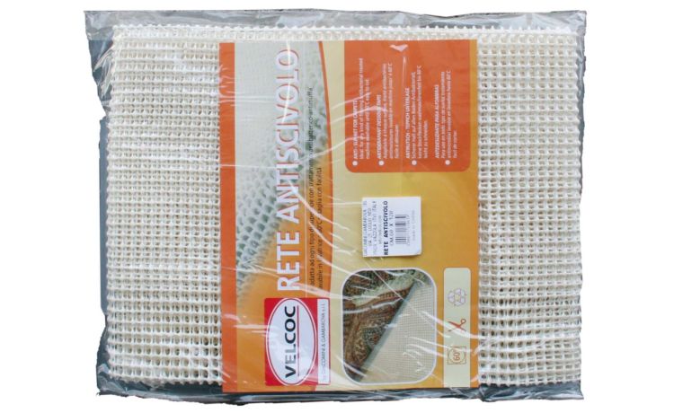 Rete antiscivolo per tappeto 60x120 cm--Bianco-Pvc-60 cmx120 cm