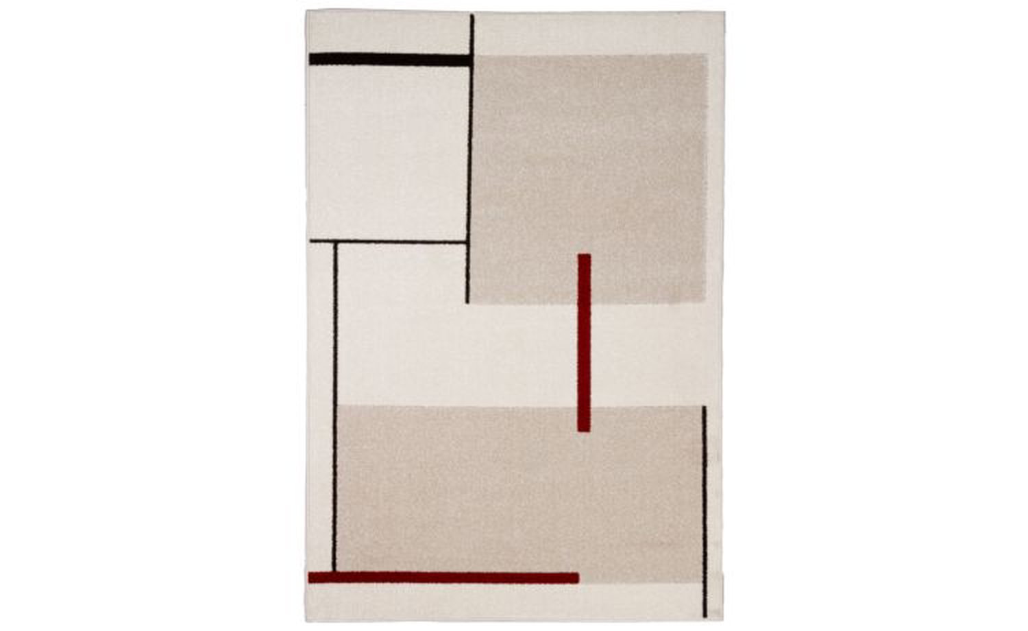 Ivory tappeto a quadri 200x290 cm