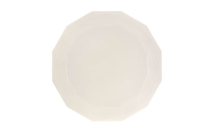 Crystal plafoniera LED effetto stellato--Bianco-Ferro