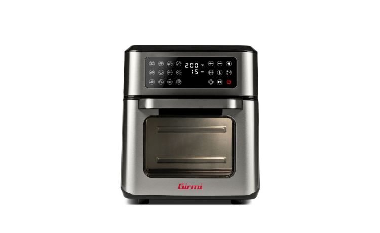 Forno Air Fryer GenioPiù FG9700-cestello da 12 litri-Inox--37 cmx38 cm