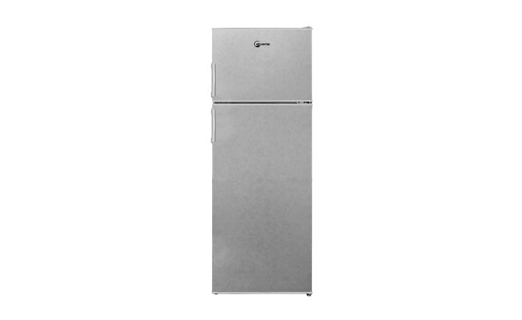 Atlantic Frigorifero doppia porta ATPL263XLF-212 litri in classe F - H 145cm-Inox--145 cmx54 cm