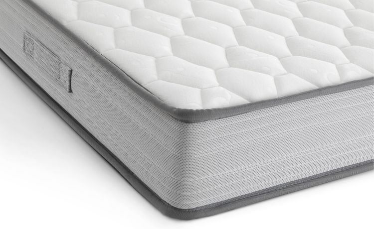 Clima Memory 3D materasso singolo 80x190cm-Memory foam-Legno naturale-Molle insacchettate-Singolo