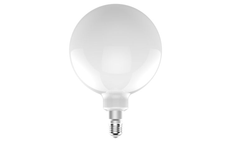 Milky lampadina vintage bianca LED E27 12W- -Bianco
