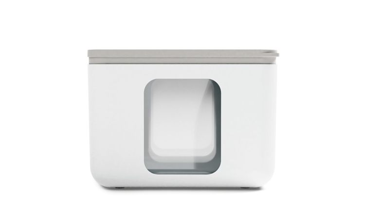 Peek box contenitore piccolo per alimenti bianco-Adatto alla cottura in microonde-Bianco-Polipropilene-10 cmx13