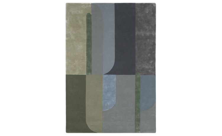 Seventy green tappeto 200x300 cm--Multicolore-Lana-200 cmx300 cm