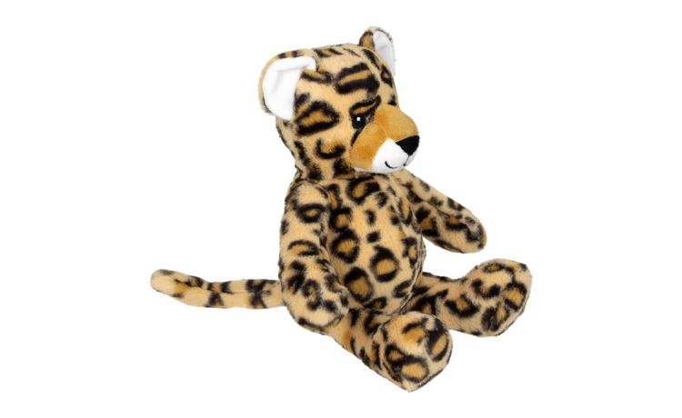 Leopardo peluche---Poliestere-30 cmx17 cm