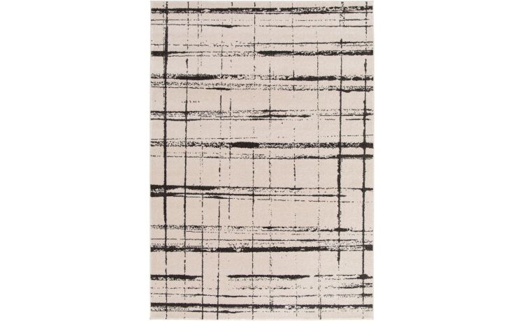 Edera tappeto contemporaneo panna 160x230 cm--Tortora-Polipropilene-230 cmx160 cm
