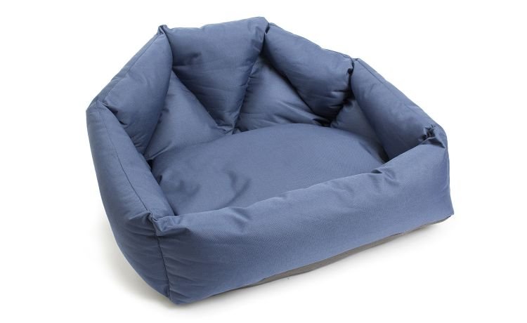 Confort cuscino cuccia blu 50x30 cm