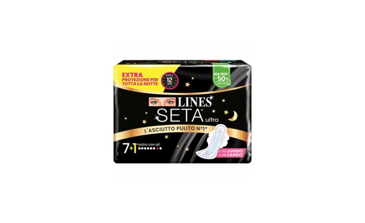 Lines Seta Ultra Extra 8 pezzi