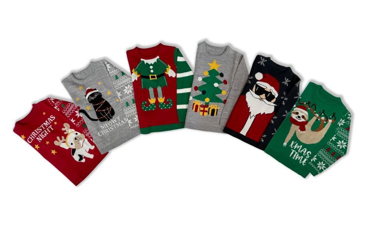 Maglione kids natalizio- -Multicolore