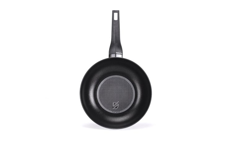Aida wok per induzione nero Ø28 cm--Nero-Alluminio