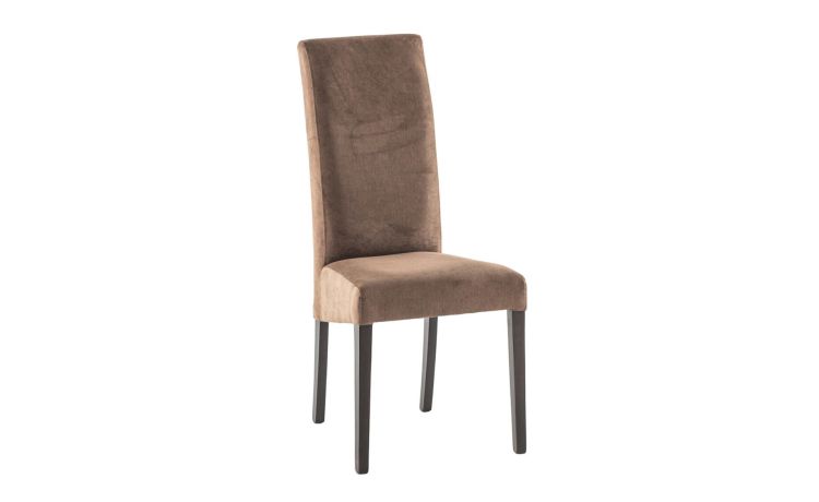 Dori sedia in tessuto marrone--Marrone chiaro-Tessuto-101 cmx48 cm