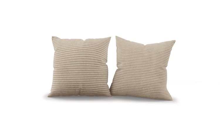 Dalì set 2 cuscini in tessuto bianco-Misura cuscino 50x50 cm-Bianco-Tessuto