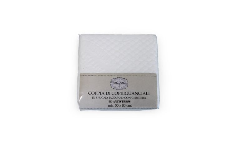 Set 2 cuscini 3D antistress con cerniera---100% Poliestere-52 cmx82 cm