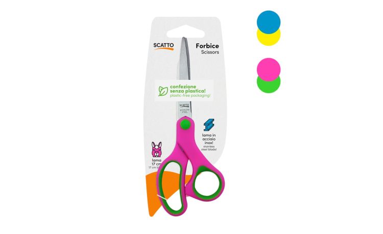 Forbice bi-color 21 cm