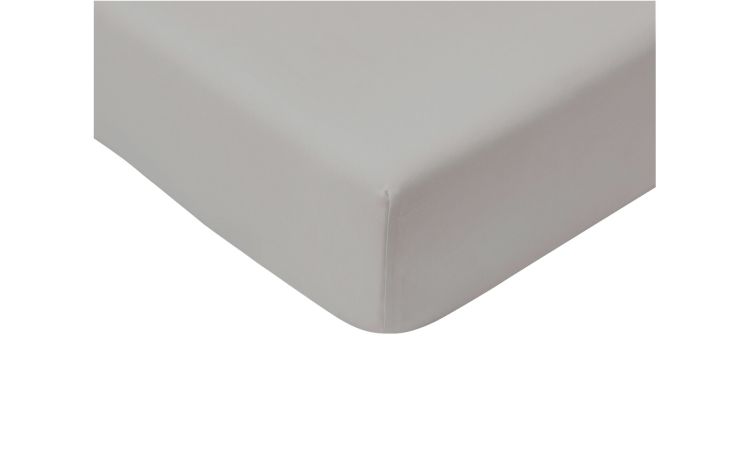 Sotto lenzuolo con angoli 1 piazza 90x200 cm grigio