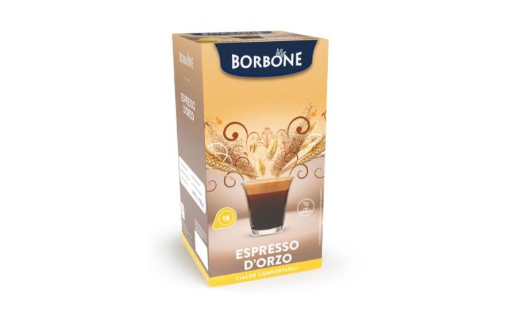 Borbone 18 cialde Espresso d&#039;Orzo-compatibili con sistema a cialde