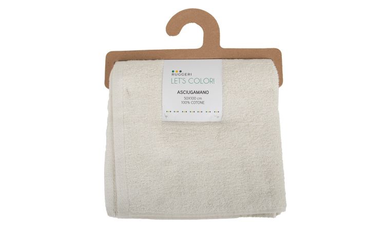 Medio twist 50x100 cm color panna--Beige-Cotone-50 cmx100 cm