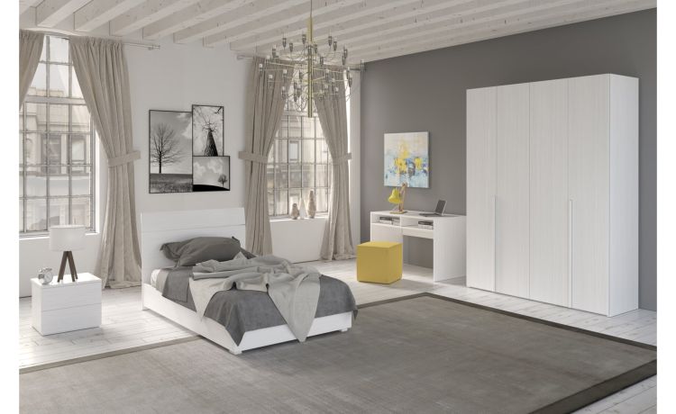 Mia cameretta bianco frassino