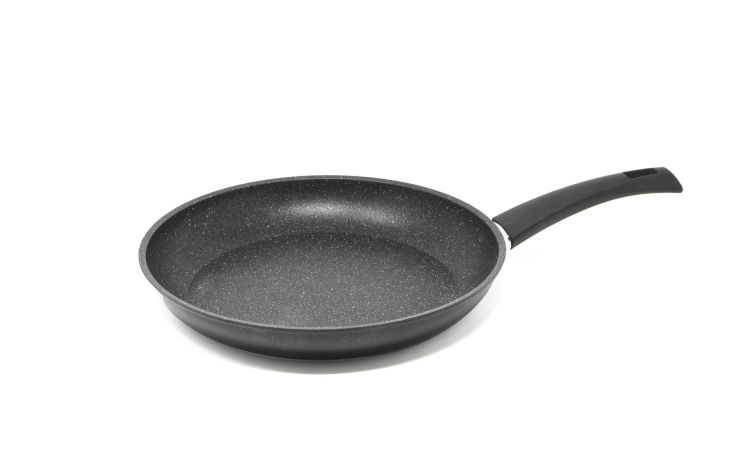 Italiadoro padella per induzione Ø24 cm-antiaderente-Nero-Acciaio