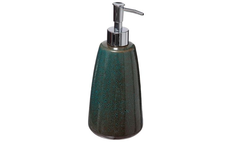 Harmony dispenser sapone in ceramica verde--Verde-Ceramica