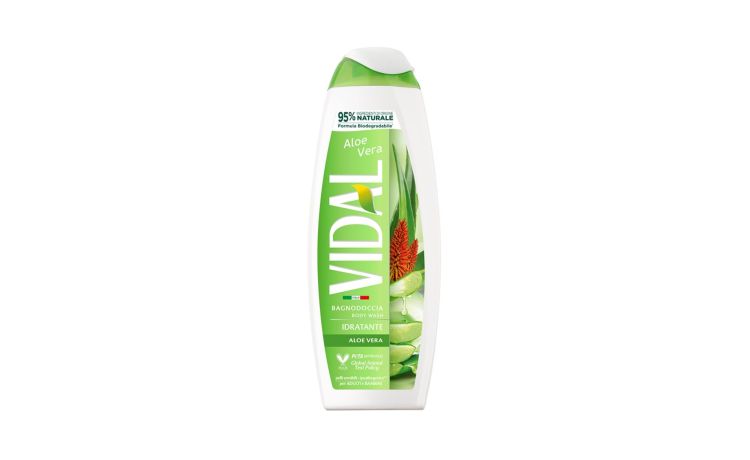 Vidal bagnodoccia idratante Aloe Vera-500 ml