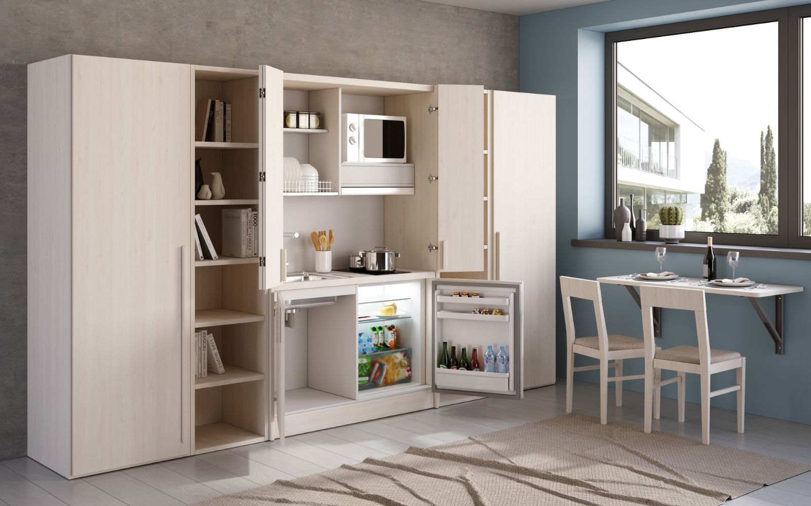 CUCINE A SCOMPARSA